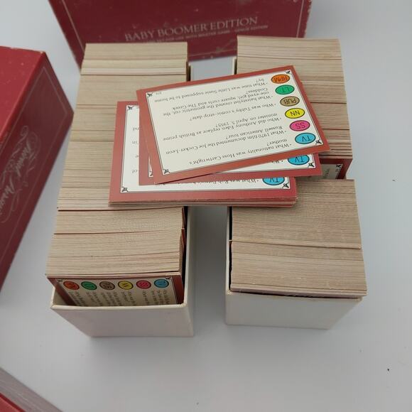 Trivial Pursuit Baby Boomer‎ Subsidiary Card Set Genus Edition 1983, Vintage HTF - Picture 3 of 3
